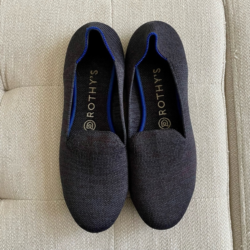 Navy Blue Rothy’s Loafers